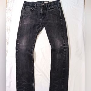 Men's All Saints Black Acid Wash Jeans